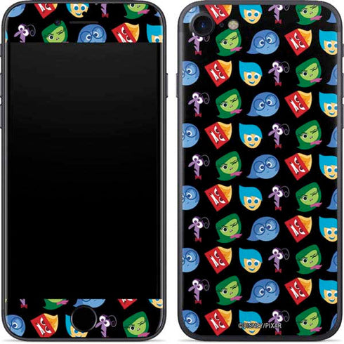 Disney Inside Out Character Pattern iPhone 8 Skin