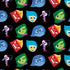 Disney Inside Out Character Pattern iPhone XR Pro Case