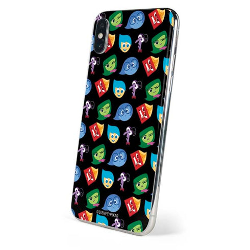 Disney Inside Out Character Pattern iPhone XS Max Skin