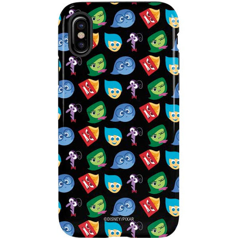 Disney Inside Out Character Pattern iPhone XS Pro Case