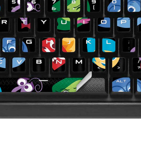 Disney Inside Out Character Pattern K95 RGB PLATINUM Mechanical Gaming Keyboard Skin
