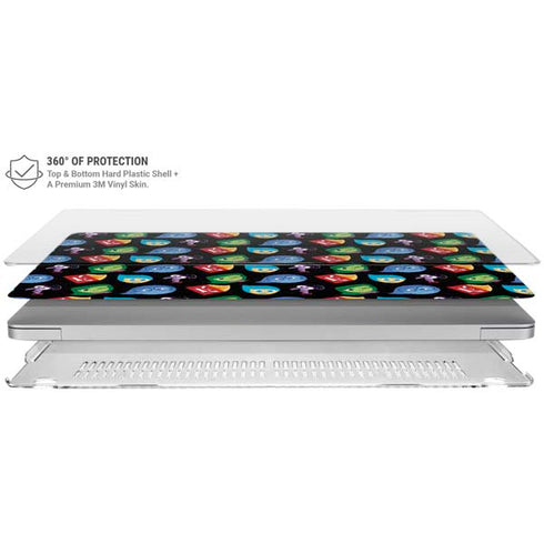 Disney Inside Out Character Pattern MacBook Air 15in (2023-2025) Case plus Skin