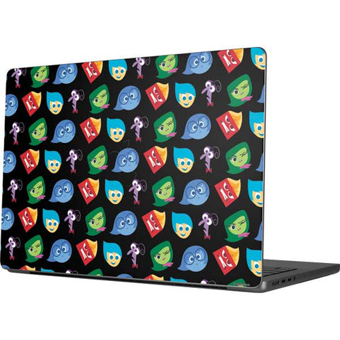 Disney Inside Out Character Pattern Apple MacBook Pro 14-inch Skin