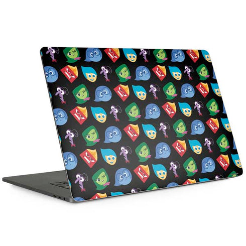 Disney Inside Out Character Pattern MacBook Skins