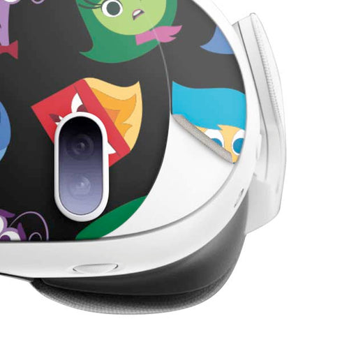 Disney Inside Out Character Pattern Meta Quest 3 Skin