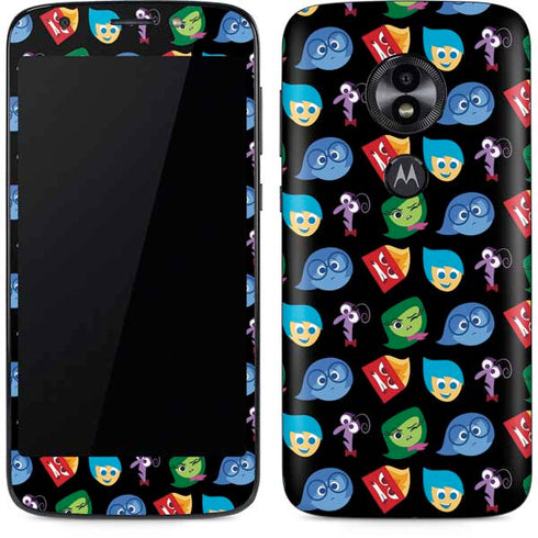 Disney Inside Out Character Pattern Moto E5 Play Skin