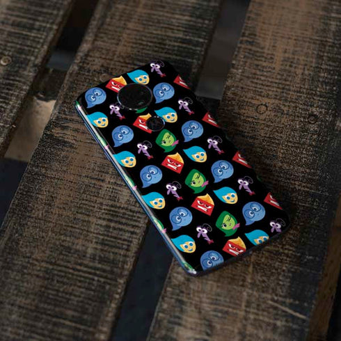 Disney Inside Out Character Pattern Moto E5 Plus Skin