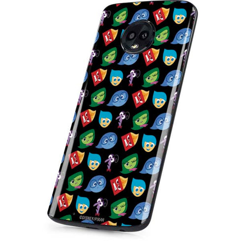 Disney Inside Out Character Pattern Moto G6 Skin