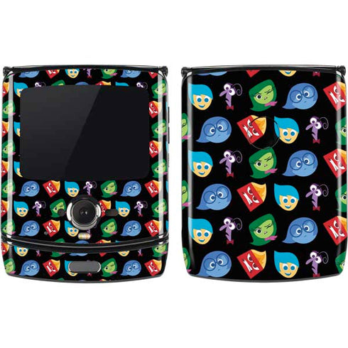 Disney Inside Out Character Pattern Motorola RAZR Skin