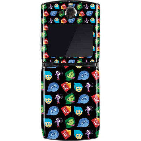 Disney Inside Out Character Pattern Motorola RAZR Skin