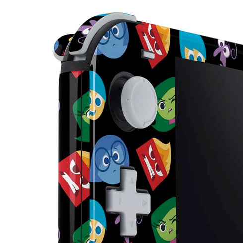 Disney Inside Out Character Pattern Nintendo Switch Lite Skin