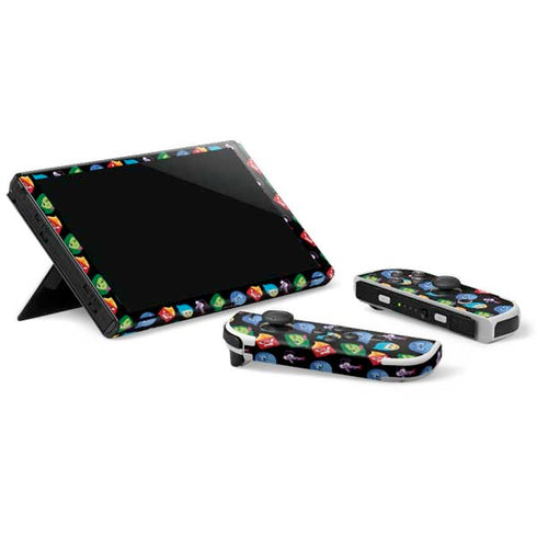 Disney Inside Out Character Pattern Nintendo Switch OLED (2021) Skin