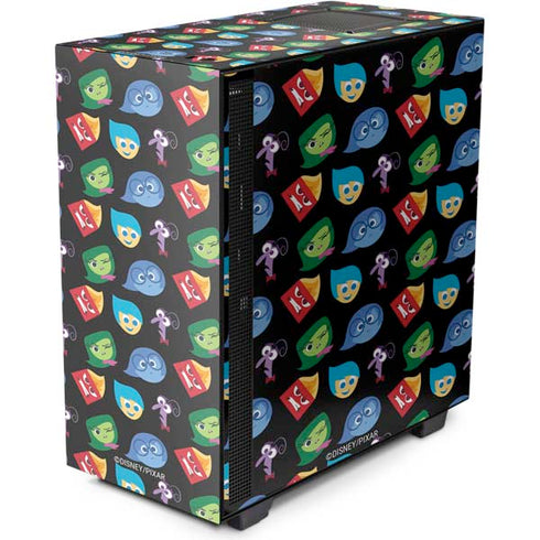 Disney Inside Out Character Pattern NZXT H510 Compact ATX Mid-Tower Case Skin
