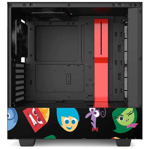 Disney Inside Out Character Pattern NZXT H510 Compact ATX Mid-Tower Case Skin