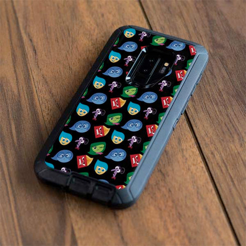 Disney Inside Out Character Pattern Otterbox Defender Galaxy Skin