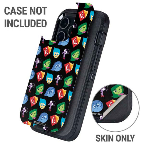 Disney Inside Out Character Pattern Otterbox Defender iPhone Skin