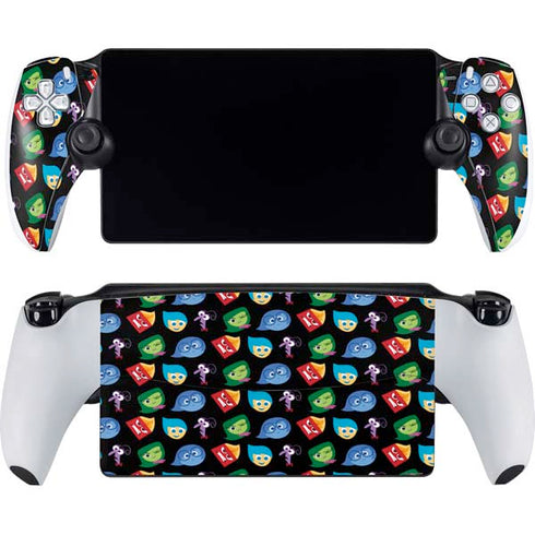Disney Inside Out Character Pattern PlayStation Portal Remote Player Skin