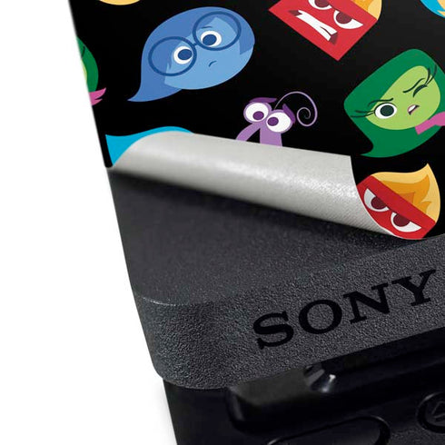 Disney Inside Out Character Pattern PS4 Slim Bundle Skin