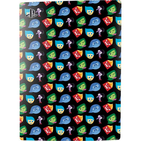 Disney Inside Out Character Pattern PS5 Console Skin