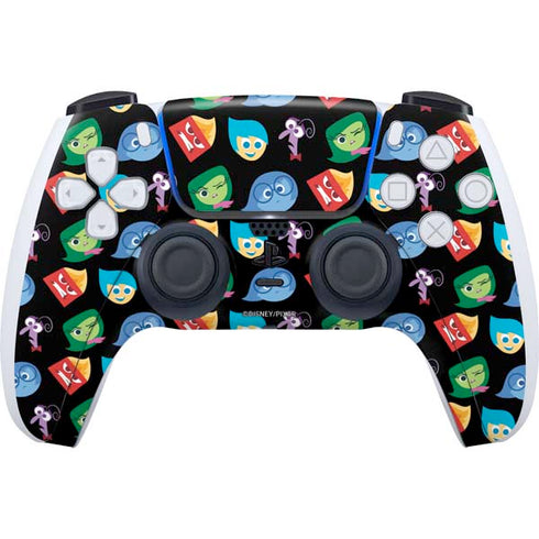 Disney Inside Out Character Pattern PS5 Controller Skin