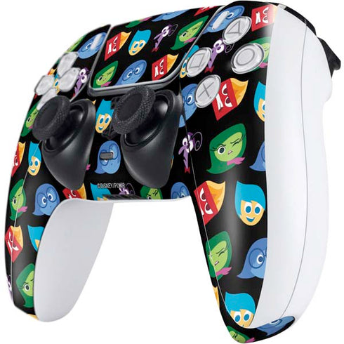 Disney Inside Out Character Pattern PS5 Controller Skin