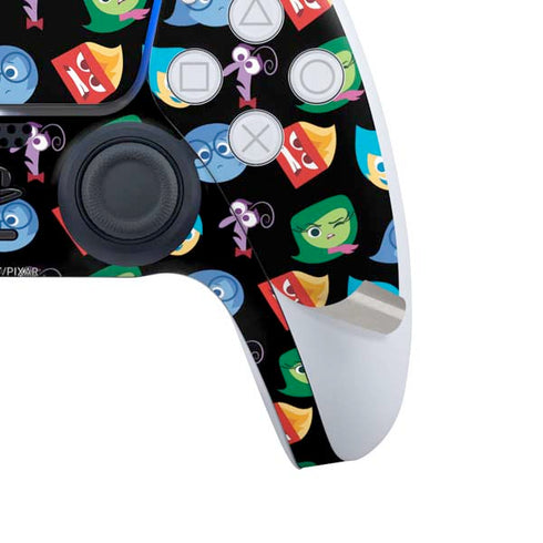 Disney Inside Out Character Pattern PS5 Controller Skin