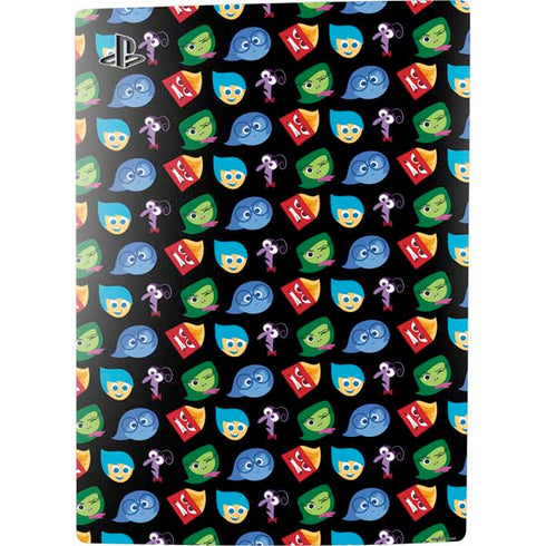 Disney Inside Out Character Pattern PS5 Digital Edition Console Skin