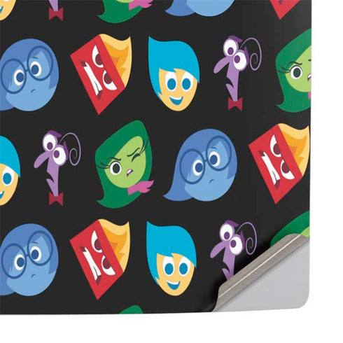 Disney Inside Out Character Pattern PS5 Pro Console Skin