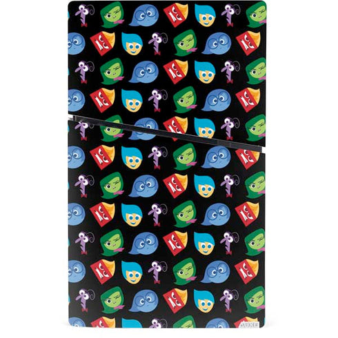 Disney Inside Out Character Pattern PS5 Slim Digital Edition Bundle Skin