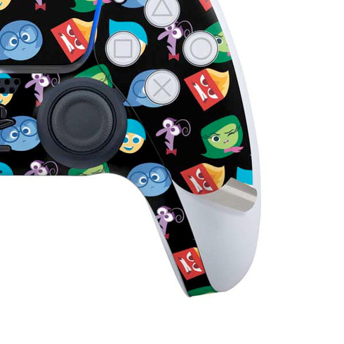 Disney Inside Out Character Pattern PS5 Slim Disk Bundle Skin