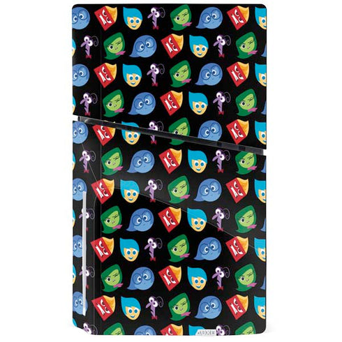 Disney Inside Out Character Pattern PS5 Slim Disk Console Skin