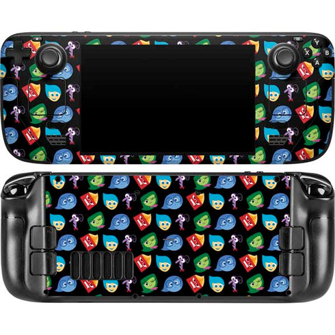 Disney Inside Out Character Pattern Steam Deck Handheld Gaming Computer OLED Skin