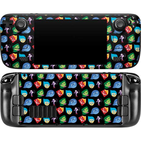 Disney Inside Out Character Pattern Steam Deck Handheld Gaming Computer Skin