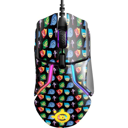 Disney Inside Out Character Pattern SteelSeries Rival 600 Gaming Mouse Skin