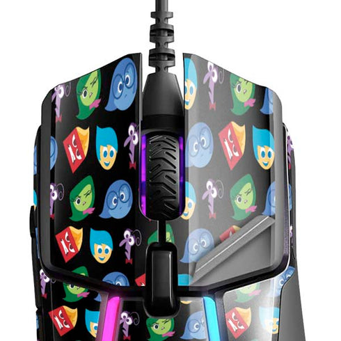 Disney Inside Out Character Pattern SteelSeries Rival 600 Gaming Mouse Skin