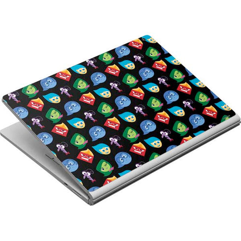 Disney Inside Out Character Pattern Surface Book Skin