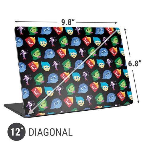 Disney Inside Out Character Pattern Universal Laptop 12in (9.8 x 6.8in) Skin