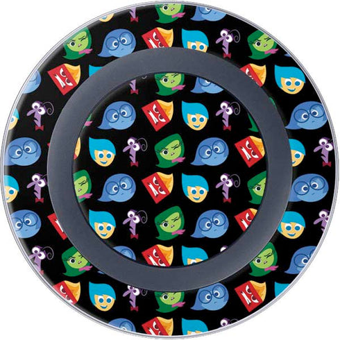 Disney Inside Out Character Pattern Wireless Charger Skin