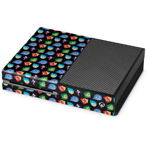 Disney Inside Out Character Pattern Xbox One Console Skin