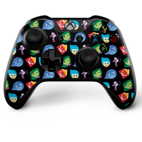 Disney Inside Out Character Pattern Xbox One X Bundle Skin