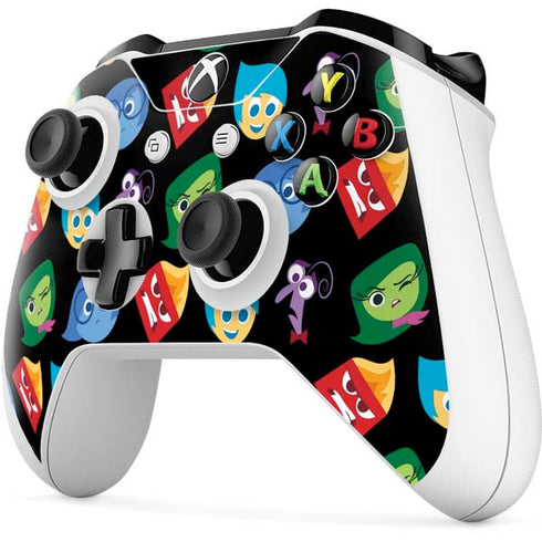 Disney Inside Out Character Pattern Xbox One X Controller Skin