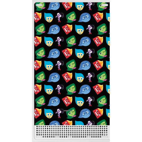 Disney Inside Out Character Pattern Xbox Series S Console Skin