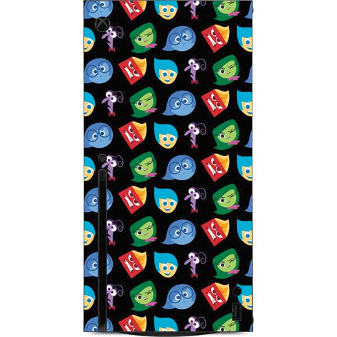 Disney Inside Out Character Pattern Xbox Series X Console Skin