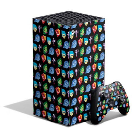 Disney Inside Out Character Pattern XBox Series X Digital Edition Bundle Skin