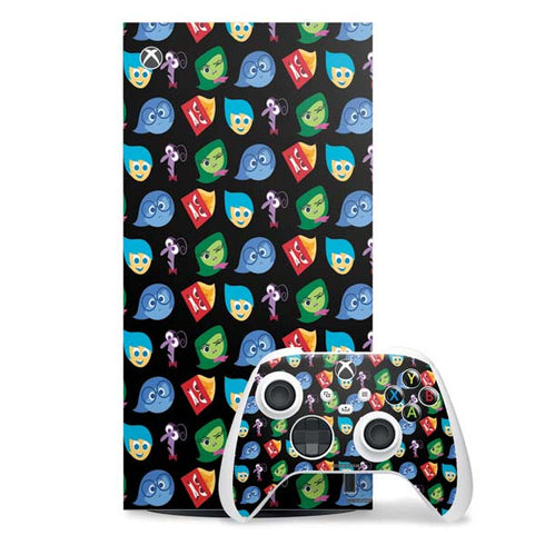Disney Inside Out Character Pattern Xbox Series X Skins