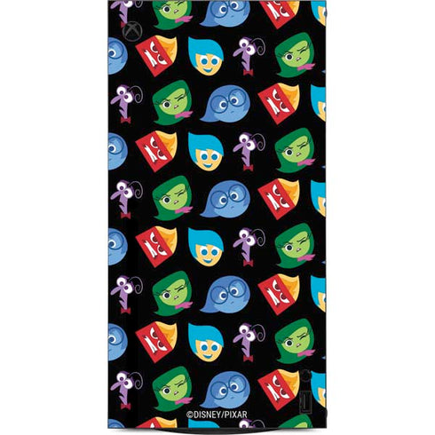 Disney Inside Out Character Pattern XBox Series X Digital Edition Console Skin