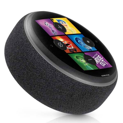 Disney Inside Out Character Portraits Amazon Echo Dot Skin