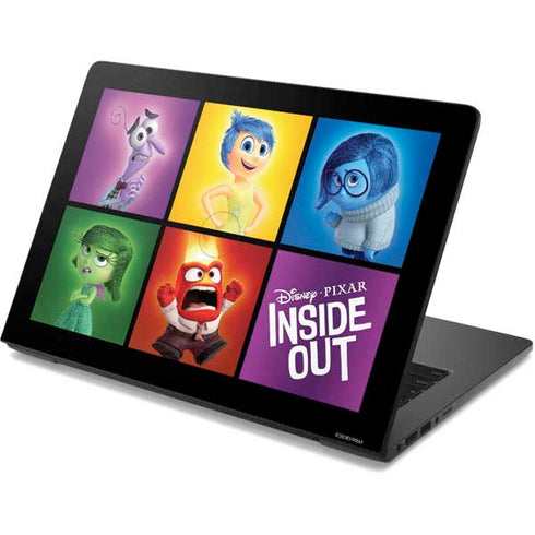 Disney Inside Out Character Portraits Dell Chromebook Skin
