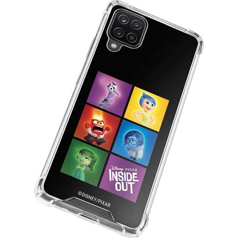 Disney Inside Out Character Portraits Galaxy A12 Clear Case