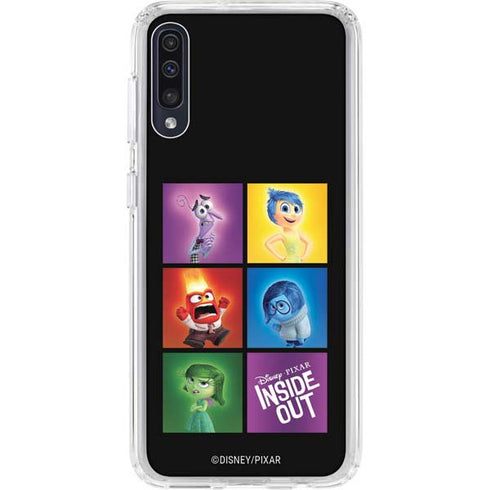 Disney Inside Out Character Portraits Galaxy A50 Clear Case